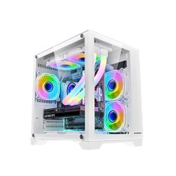 Revenger LEO Dynamic Mini white Mid-tower ATX Casing