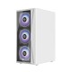 Revenger SHOCKWAVE Mid Tower ATX RGB Gaming Case (White)