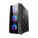 Safeway MTG-1925 Veloce Pro Mid Tower ATX Gaming Case (Black)