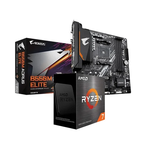AMD Ryzen 7 5700X R7 5700X CPU + ASUS TUF GAMING B550M PLUS Motherboard  Suit Socket AM4 All new but without cooler