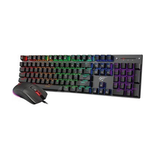 Havit KB863CM Multi Function Mechanical Gaming Wired Keyboard And Mouse Combo