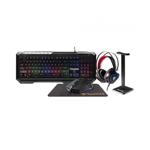 Gamdias POSEIDON M3 5-In-1 Gaming Combo
