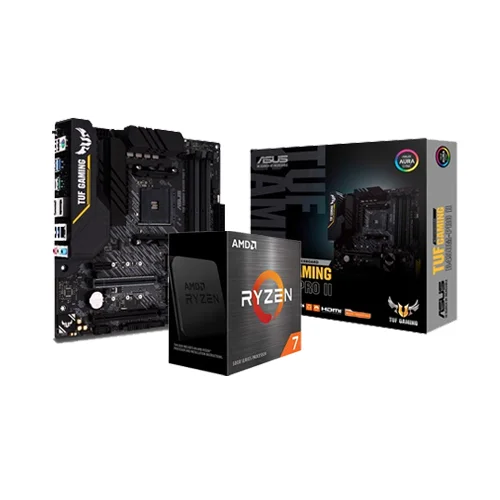 AMD RYZEN 7 5700G Processor And ASUS TUF GAMING B450MPRO II