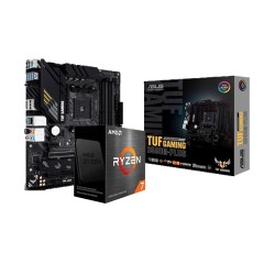 AMD Ryzen 7 5800X Processor And Asus TUF Gaming B550M-Plus Micro ATX AM4 Motherboard Combo with pc