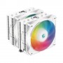 Deepcool AG620 WH ARGB Dual-Tower 120mm CPU Cooler (White)