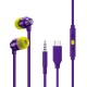 Logitech G333 In-Ear Gaming Earphone (Purple)