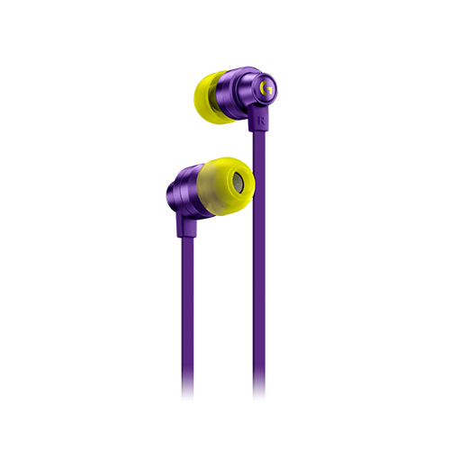 Logitech G333 In-Ear Gaming Earphone (Purple)