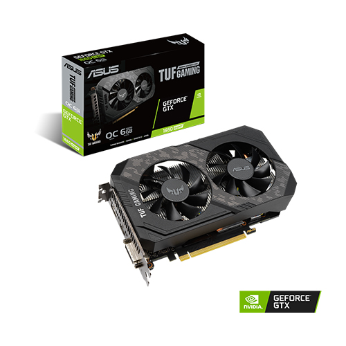 Asus TUF Gaming GeForce GTX 1660 SUPER OC Edition 6GB GDDR6 Graphics Card Asus TUF Gaming GeForce GTX 1660 SUPER OC Edition 6GB GDDR6 Graphics Card