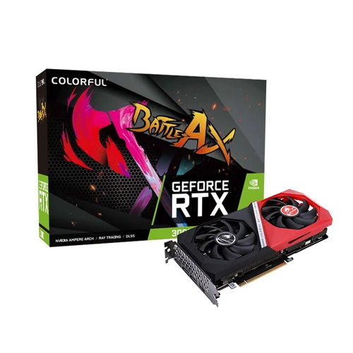 Colorful Geforce RTX 3060 NB Duo 12G V2 LV GDDR6 Graphic Card Colorful Geforce RTX 3060 NB Duo 12G V2 LV GDDR6 Graphic Card