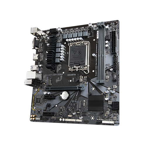 Gigabyte B660M D2H DDR4 12th Gen And 13th Gen Intel Motherboard
