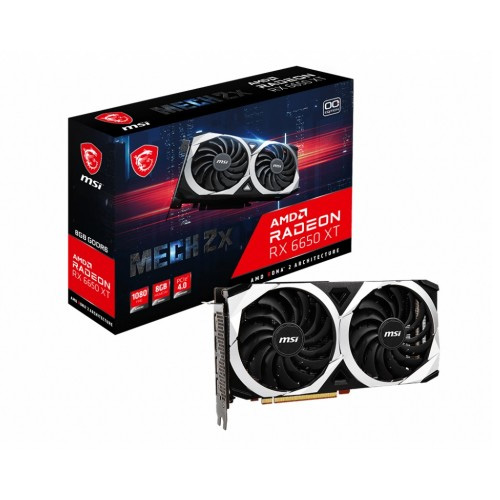 MSI Radeon RX 6650 XT MECH 2X 8GB OC Graphics Card