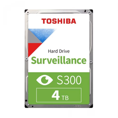 Toshiba S300 4TB Surveillance 3.5 Inch 5400 RPM Internal HDD