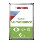 Toshiba S300 6TB 3.5 Inch SATA 5400RPM Surveillance HDD
