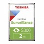 TOSHIBA S300 2TB 3.5 Inch 5400 RPM Surveillance HDD