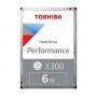 Toshiba X300 6TB Performance 3.5 Inch 7200 RPM Sata HDD