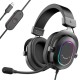 Fifine H6 USB Headphone With 24-Bit, 7.1 Surround Sound RGB