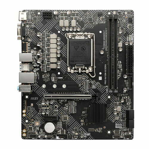 MSI PRO H610M-B DDR4 12th Gen Micro-ATX Motherboard