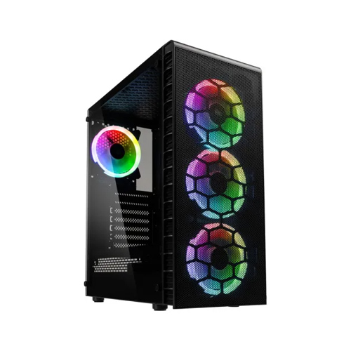 MaxGreen JX-188-11 Mid-Tower ARGB ATX Gaming Case
