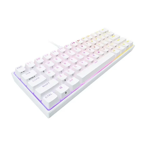 Corsair K65 RGB MINI 60% CHERRY MX Red Mechanical Gaming Keyboard (White) Corsair K65 RGB MINI 60% CHERRY MX Red Mechanical Gaming Keyboard (White)