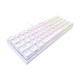 Corsair K65 RGB MINI 60% CHERRY MX Red Mechanical Gaming Keyboard (White)