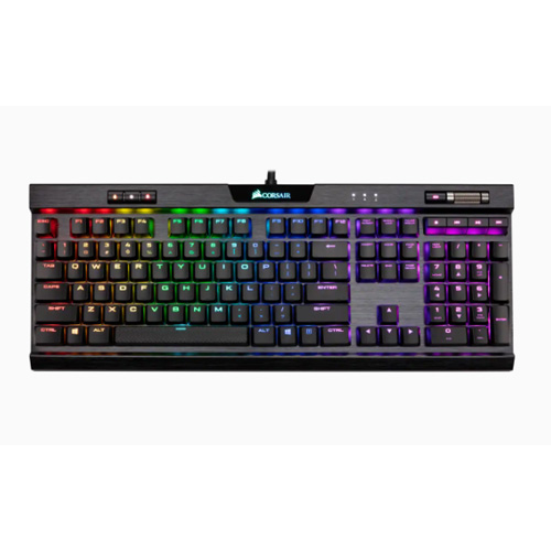 Corsair K70 RGB MK.2 Low Profile RAPIDFIRE Mechanical Gaming Keyboard CHERRY MX Low Profile Speed