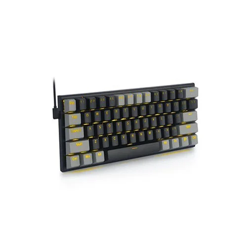 E-YOOSO Z11 Wired Solid Backlit 61 Keys Mechanical Gaming Keyboard