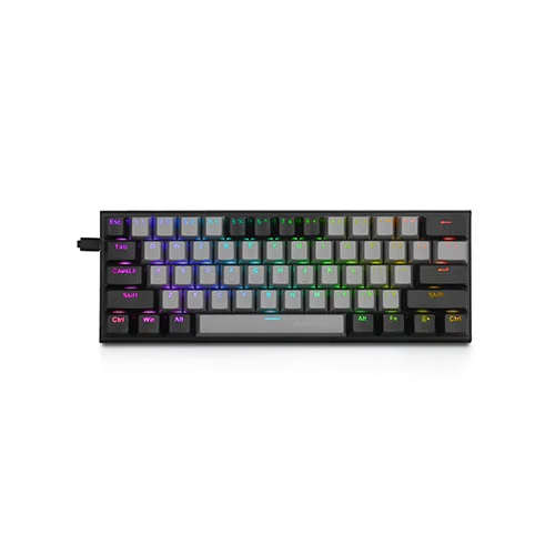 E-YOOSO Z11 Wired Solid Backlit 61 Keys Mechanical Gaming Keyboard
