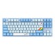 Dareu A87 Hot Swappable Mechanical Keyboard (Sky Blue)