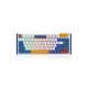 DUSTSILVER K84 WIRED ROBOT TAISEN 75% RGB BACKLIT (RED SWITCH) MECHANICAL KEYBOARD