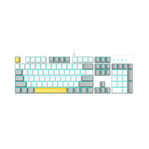 E-Yooso Z14 Hotswappable Mechanical Keyboard (Ice Blue Backlit)