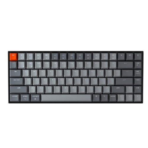 Keychron K2 Pro QMK/VIA Fully Assembled RGB Red & Brown Switch Wireless Custom Mechanical Keyboard