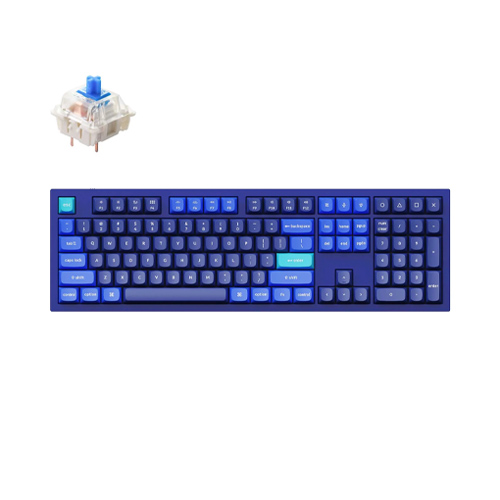 Keychron Q6 Full Size Full Assembled Silver Gray Blue Switch Mechanical Keyboard Keychron Q6 Full Size Full Assembled Silver Gray Blue Switch Mechanical Keyboard