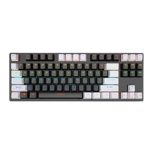 LEAVEN K550 Black TKL 87 Keys Hot Swappable Wired Mechanical Gaming Keyboard
