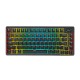 MONKA 3075 PRO Tri Mode RGB Hotswappable Mechanical Keyboard