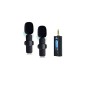 K35 Dual Wireless Microphone For 3.5mm Supported Devices