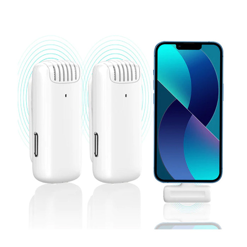 Ulanzi J12 White Wireless Lavalier Microphone System