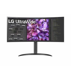 LG 34WQ75C-B 34 Inch Curved UltraWide QHD IPS Monitor