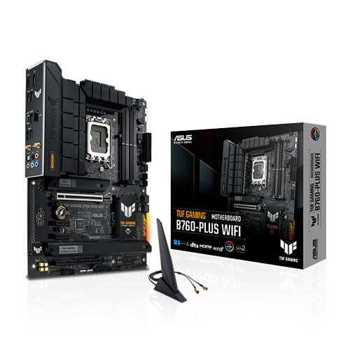 Asus TUF GAMING B760-PLUS WIFI DDR5 ATX Motherboard
