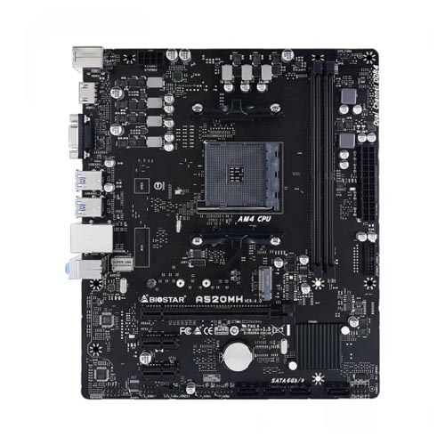 Biostar A520MH DDR4 AMD AM4 Socket Motherboard