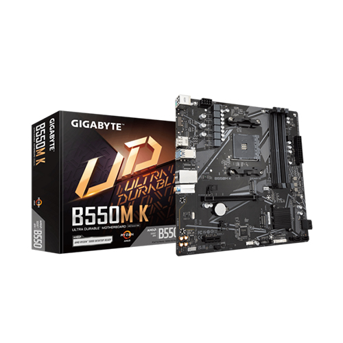 Gigabyte B550M K AM4 Micro ATX Motherboard