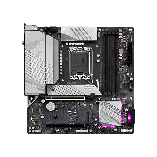 GIGABYTE B760M AORUS ELITE AX DDR4 13th And 12th Gen mATX Motherboard