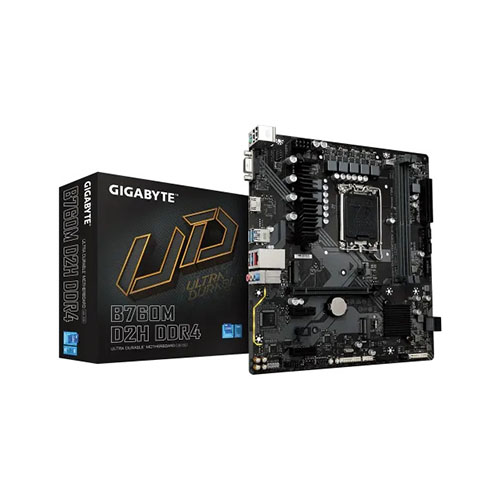 GIGABYTE B760M D2H DDR4 13th and 12th Gen Intel mATX Motherboard GIGABYTE B760M D2H DDR4 13th and 12th Gen Intel mATX Motherboard