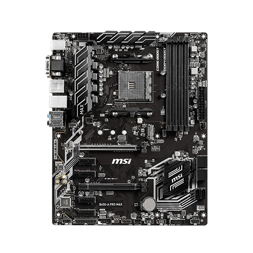 MSI B450-A PRO MAX AMD AM4 Motherboard