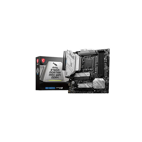 MSI MAG B760M MORTAR MAX WIFI DDR4 12TH/13TH GEN MOTHERBOARD 