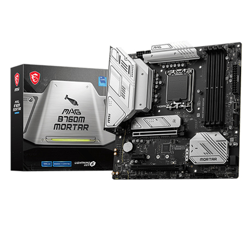 MSI MAG B760M MORTAR DDR5 12th Gen And 13th Gen mATX Motherboard MSI MAG B760M MORTAR DDR5 12th Gen And 13th Gen mATX Motherboard