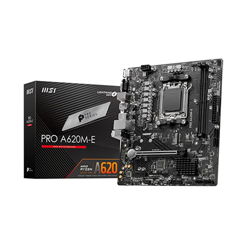 MSI PRO A620M-E DDR5 AMD Motherboard