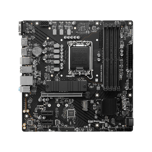 MSI PRO B760M-P DDR4 13th Gen And 12th Gen mATX Motherboard
