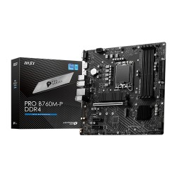 MSI PRO B760M-P DDR4 13th Gen And 12th Gen mATX Motherboard