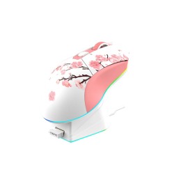 Dareu EM901X Sakura RGB Wireless Gaming Mouse With Dock