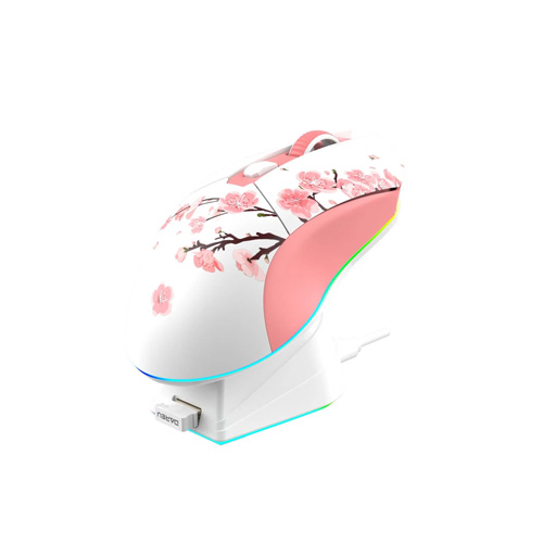 Dareu EM901X Sakura RGB Wireless Gaming Mouse With Dock